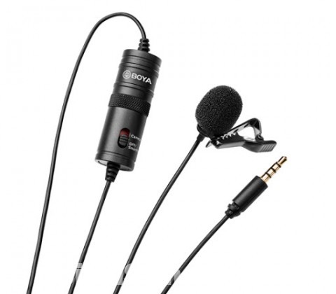 Boya BY-M1 Omnidirectional Lavalier Microphone (Original)